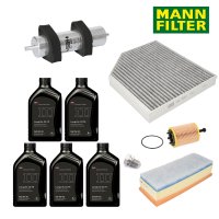 Pachet revizie filtre si ulei A4 B8 2.0 tdi CAGA MANN/AUDI
