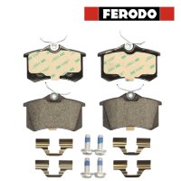 Set placute frana spate Octavia 2 - 1.6 tdi CAYC FERODO