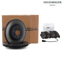 Pachet discuri si placute fata A4 B8 2.0 tdi CAGA VAG OE