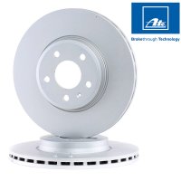 Set discuri frana fata A4 B8 2.0 tdi CAGA ATE