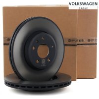 Set discuri frana fata A4 B8 2.0 tdi CAGA VAG OE