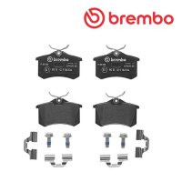 Set placute frana spate Octavia 2 - 1.6 tdi CAYC BREMBO